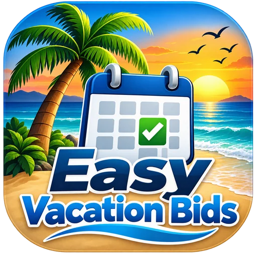 Easy Vacation Bids logo
